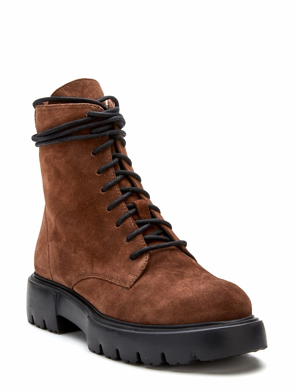Matisse brown suede Ingrid Platform Combat Boot